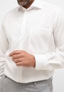 COMFORT FIT Cover Shirt in beige unifarben