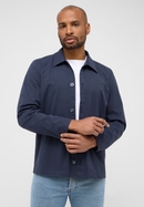 MODERN FIT Shirt in navy vlakte