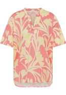 tunic in coral printed