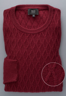 plain men’s knitted crew neck sweater