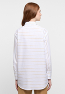 Blouse in sand striped