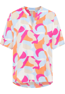 tunic in pink printed
