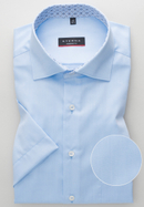 ETERNA plain pinpoint short-sleeved shirt MODERN FIT