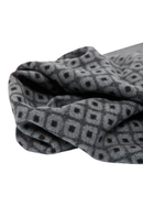 Sjaal in grijs met patroon