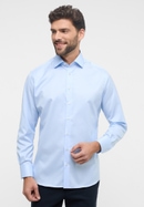 MODERN FIT Luxury Shirt bleu clair uni