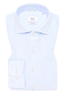 SLIM FIT Linen Shirt in pastelblå vlakte
