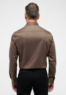 SLIM FIT Shirt in taupe structured