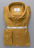 SLIM FIT Soft Luxury Shirt in gelb unifarben