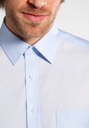 ETERNA effen Popeline-hemd met korte mouwen COMFORT FIT