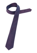 Tie in burgundy structured