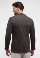 MODERN FIT Shirt in bruin vlakte