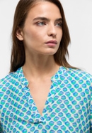 tunic in azure printed