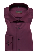 SLIM FIT Shirt in bordeaux structured