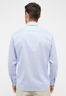 MODERN FIT Overhemd in blauw gestreept