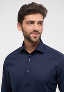 MODERN FIT Cover Shirt in navy vlakte