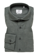COMFORT FIT Shirt in stone gray plain