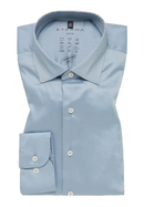 SLIM FIT Performance Shirt in graublau plain