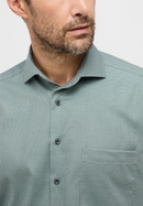 COMFORT FIT Hemd in smaragd strukturiert