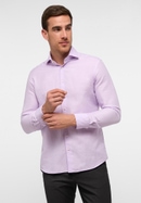 MODERN FIT Linen Shirt lavande uni