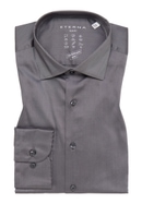 SLIM FIT Performance Shirt in grey plain