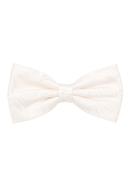 Bowtie in white patterned