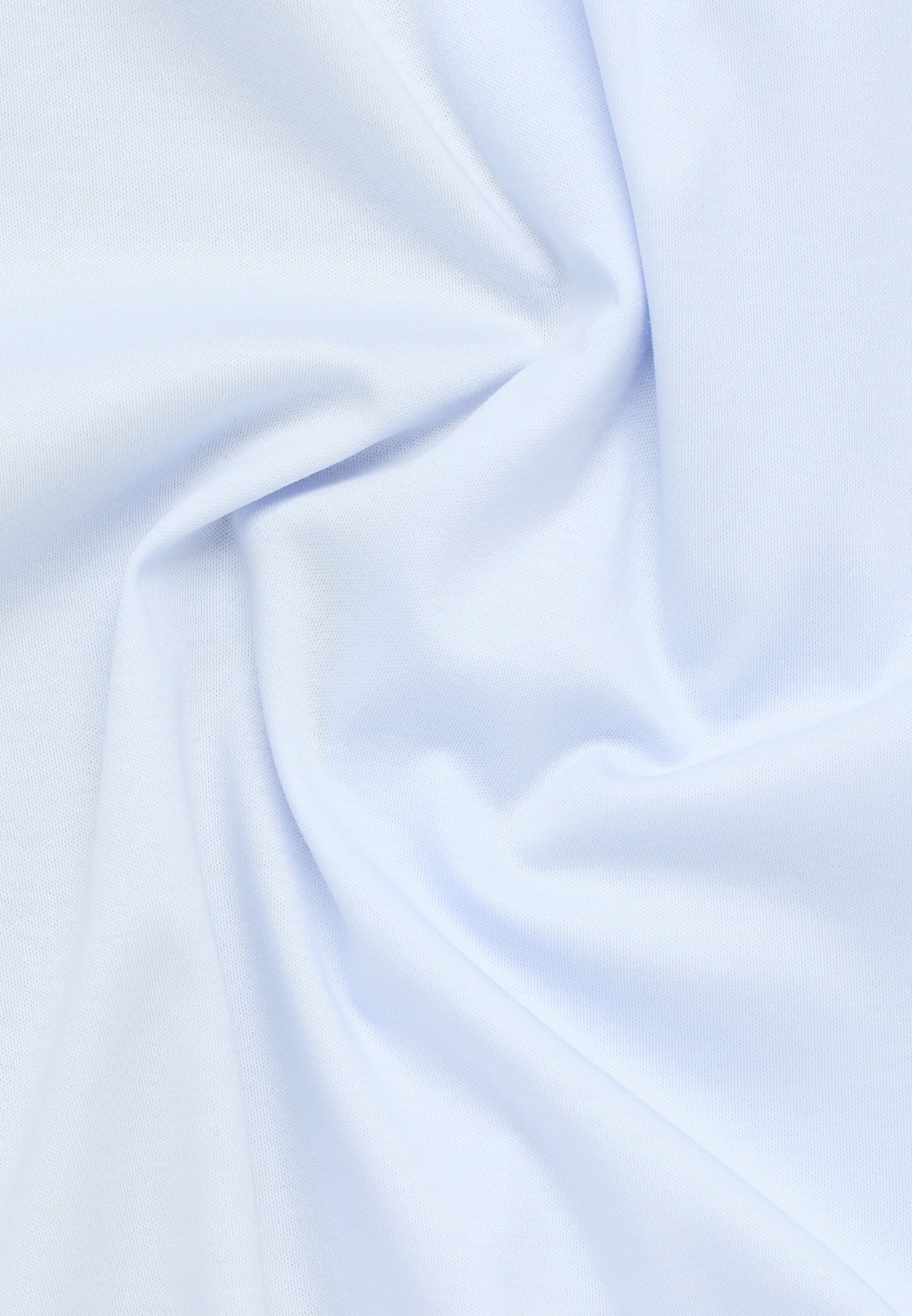 Jersey Shirt Blouse in lyseblå vlakte