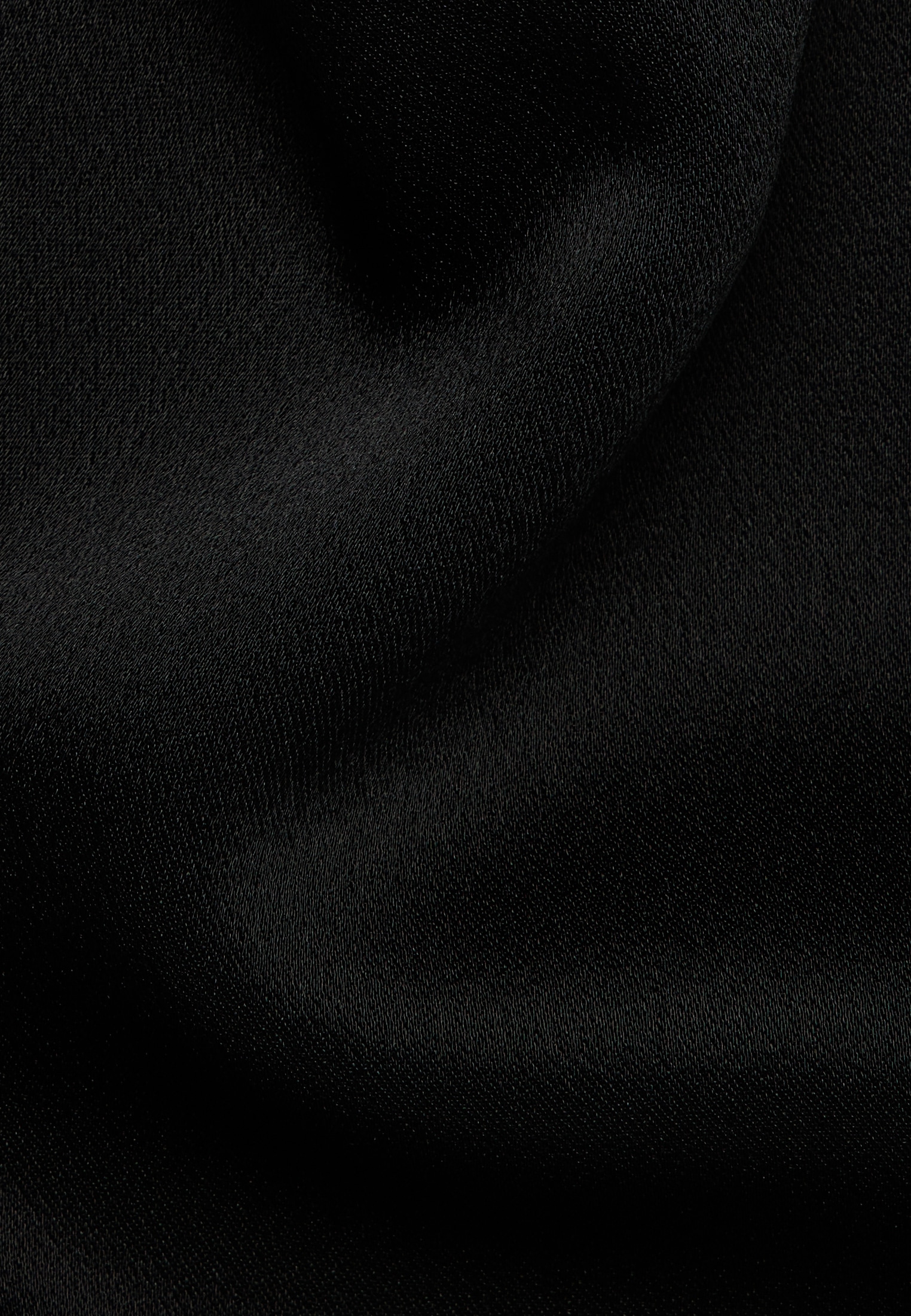 Blusenkleid in schwarz unifarben | schwarz | 34 | Langarm |  2DR00276-03-91-34-1/1