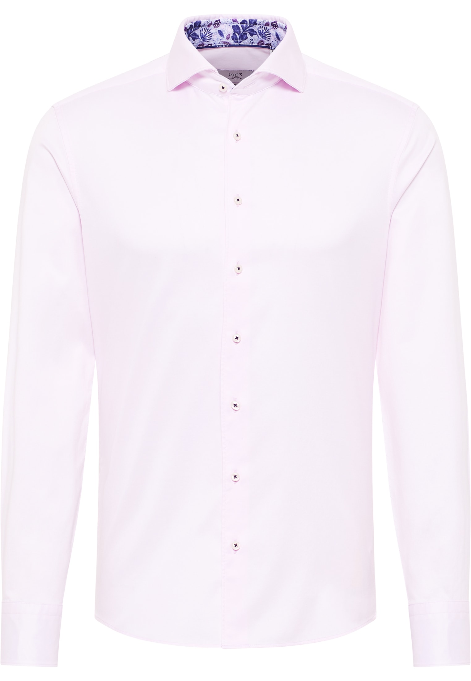 SLIM FIT Soft Luxury Shirt in roze vlakte