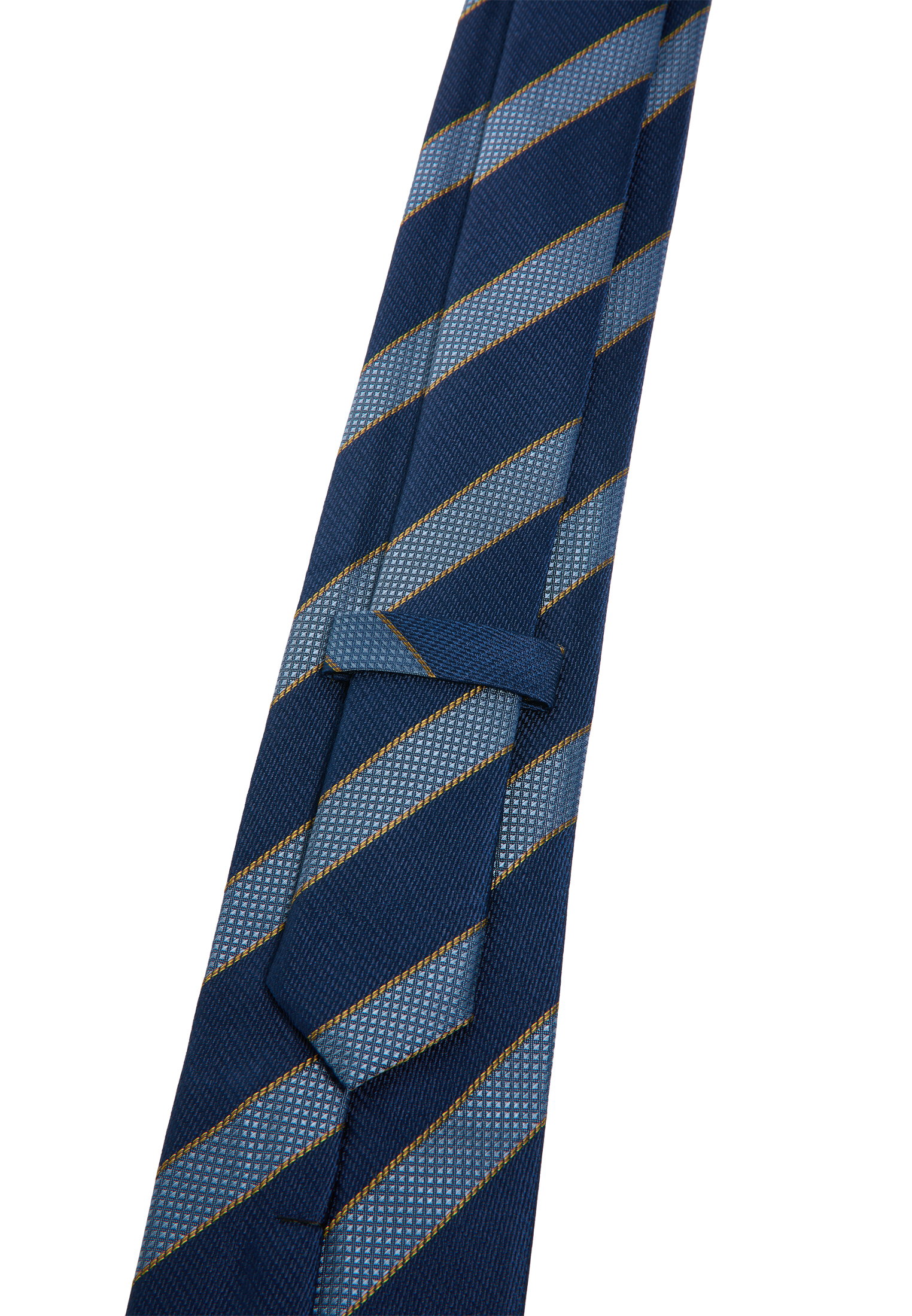 Krawatte in dunkelblau gestreift | dunkelblau | 142 | 1AC01903-01-81-142