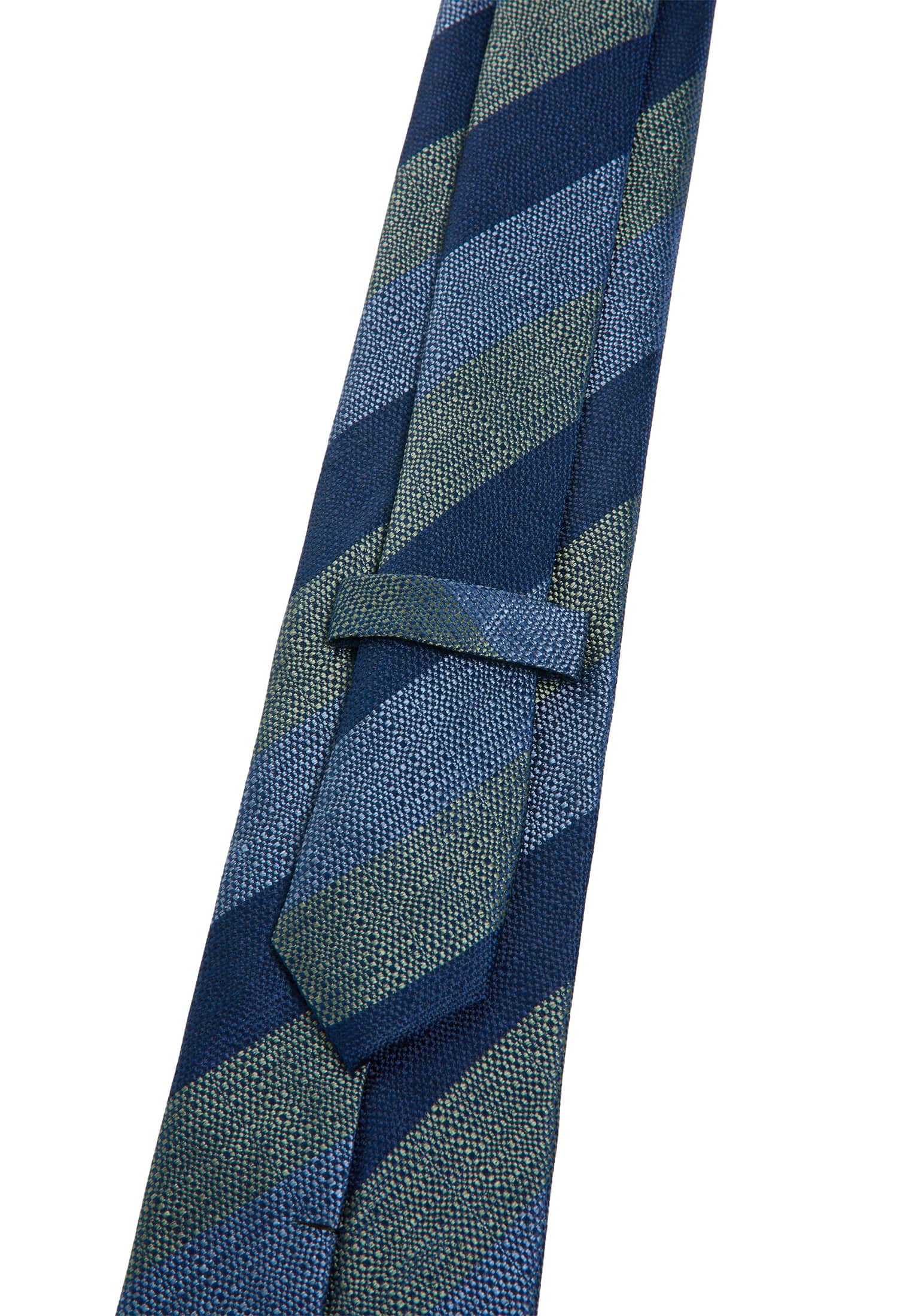 Tie in olive striped