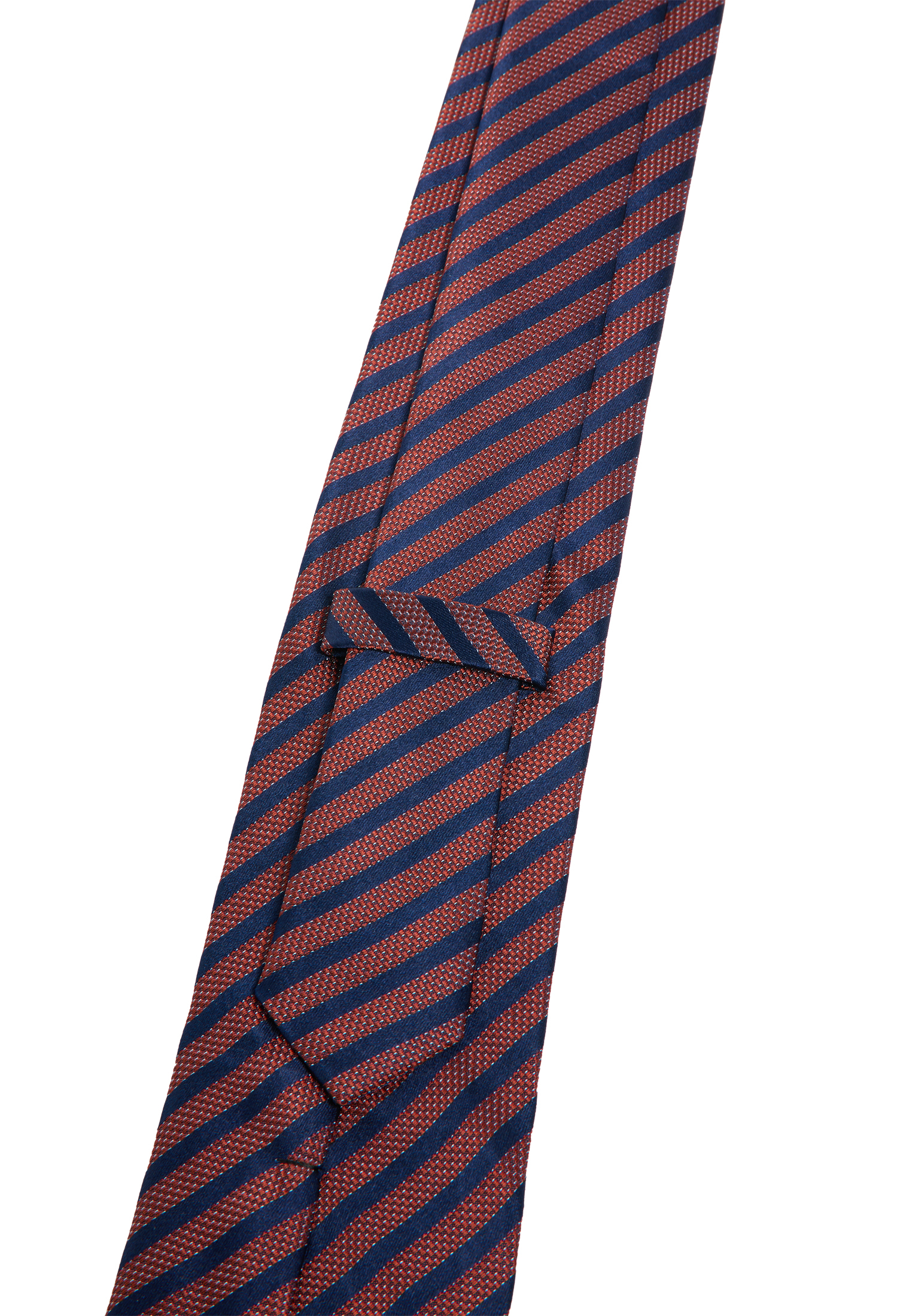 Cravate rouge rayé