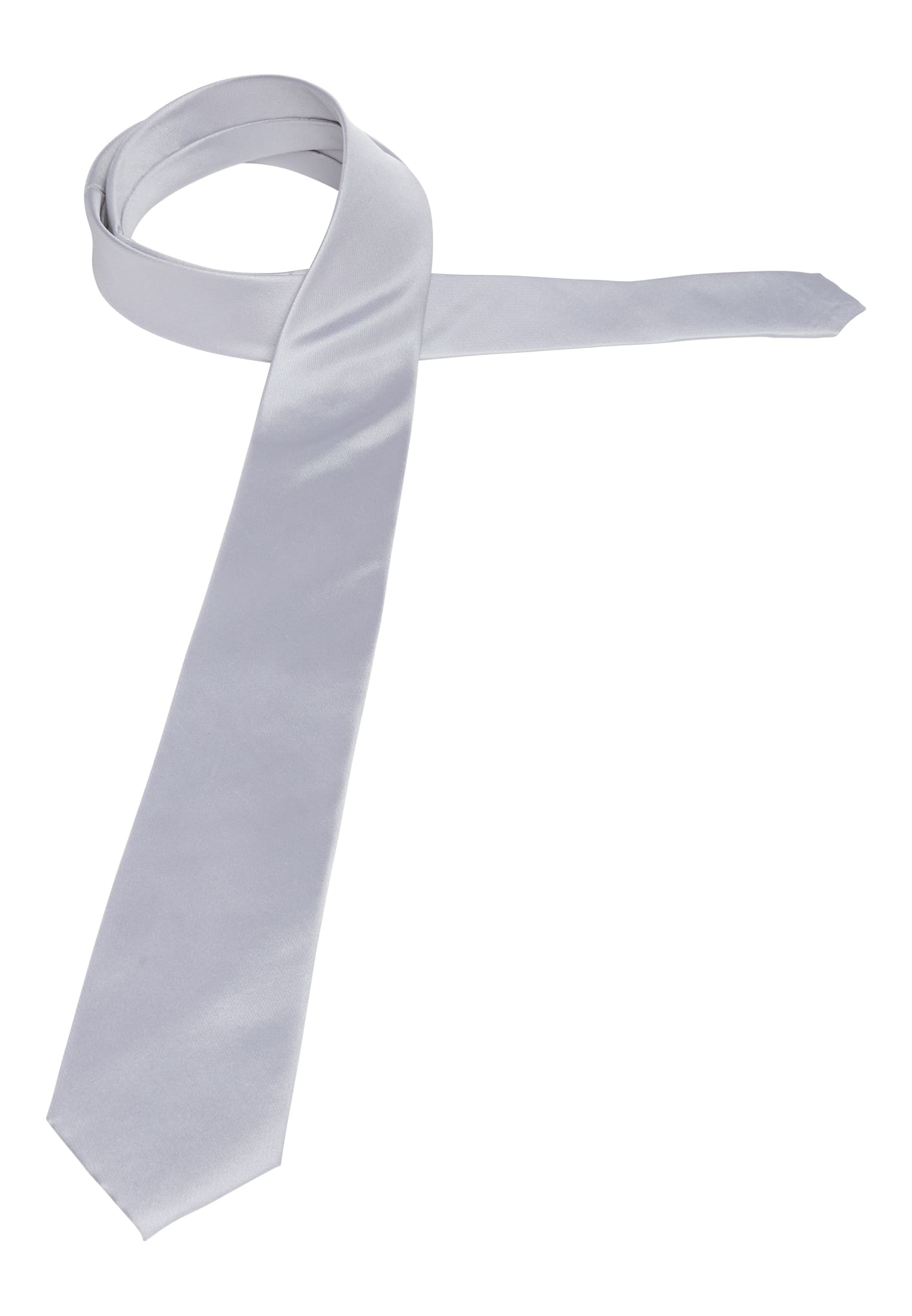 Krawatte in silber silber unifarben | | 142 1AC02086-03-11-142 