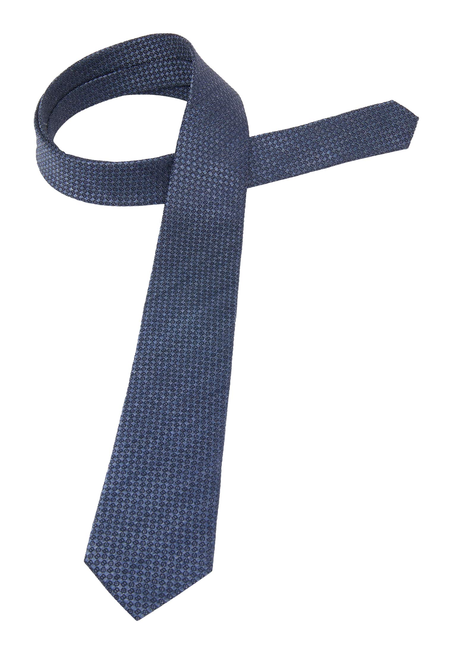 Krawatte in blaugrau strukturiert | blaugrau | 142 | 1AC02045-01-63-142
