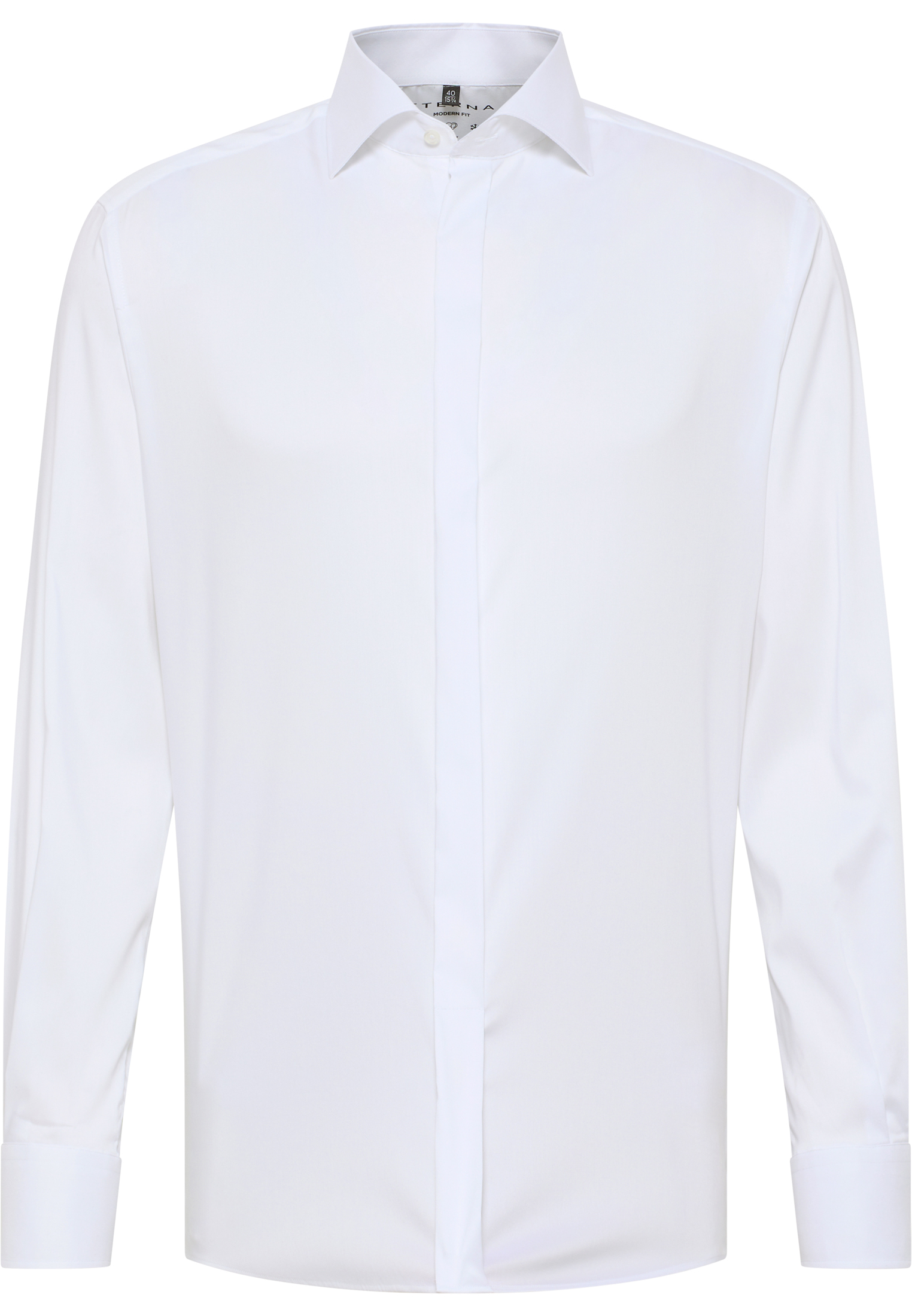 Performance Langarm | | MODERN | 1SH11237-00-01-40-1/1 weiß 40 unifarben Shirt | FIT in weiß