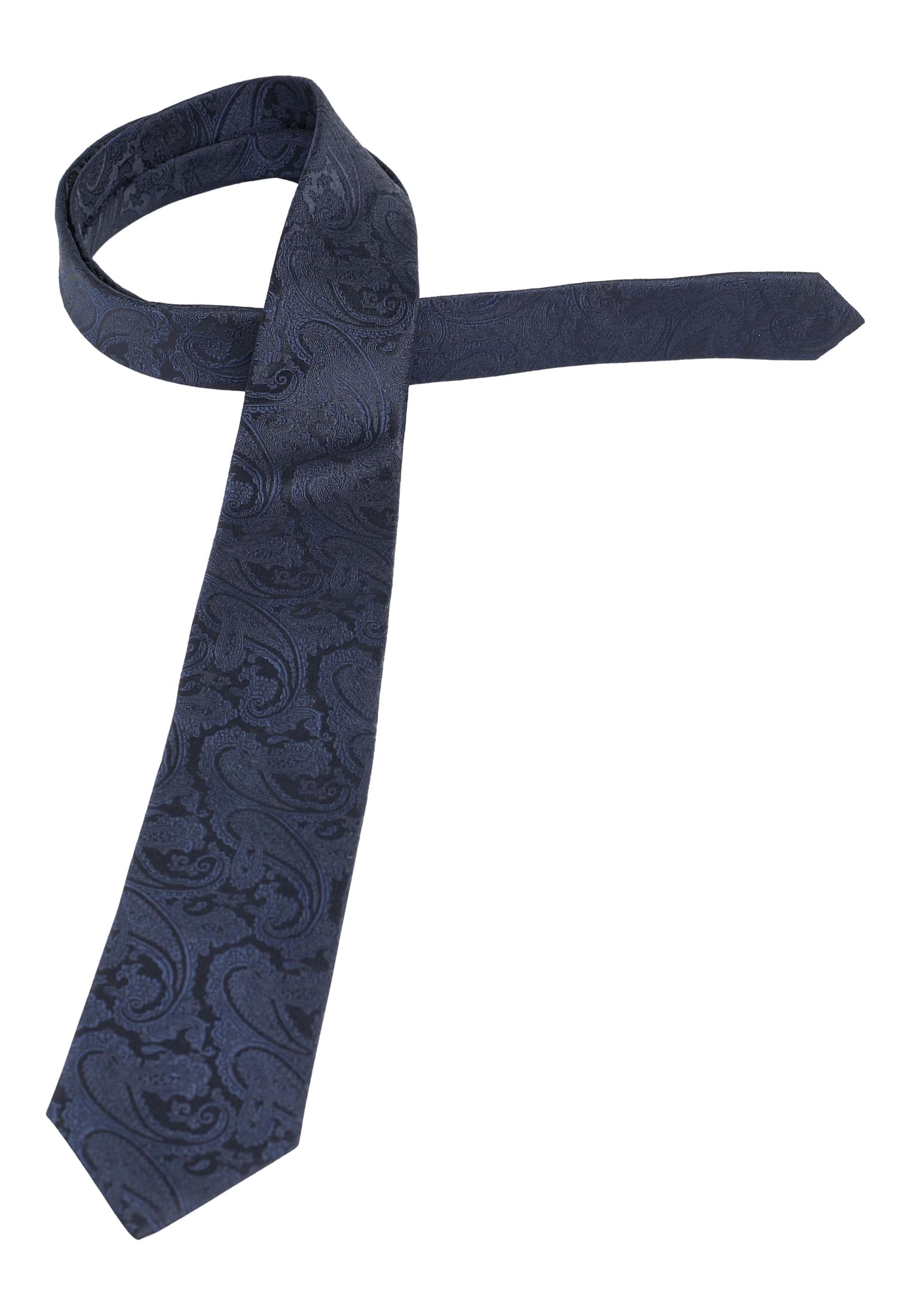 Tie in midnight patterned