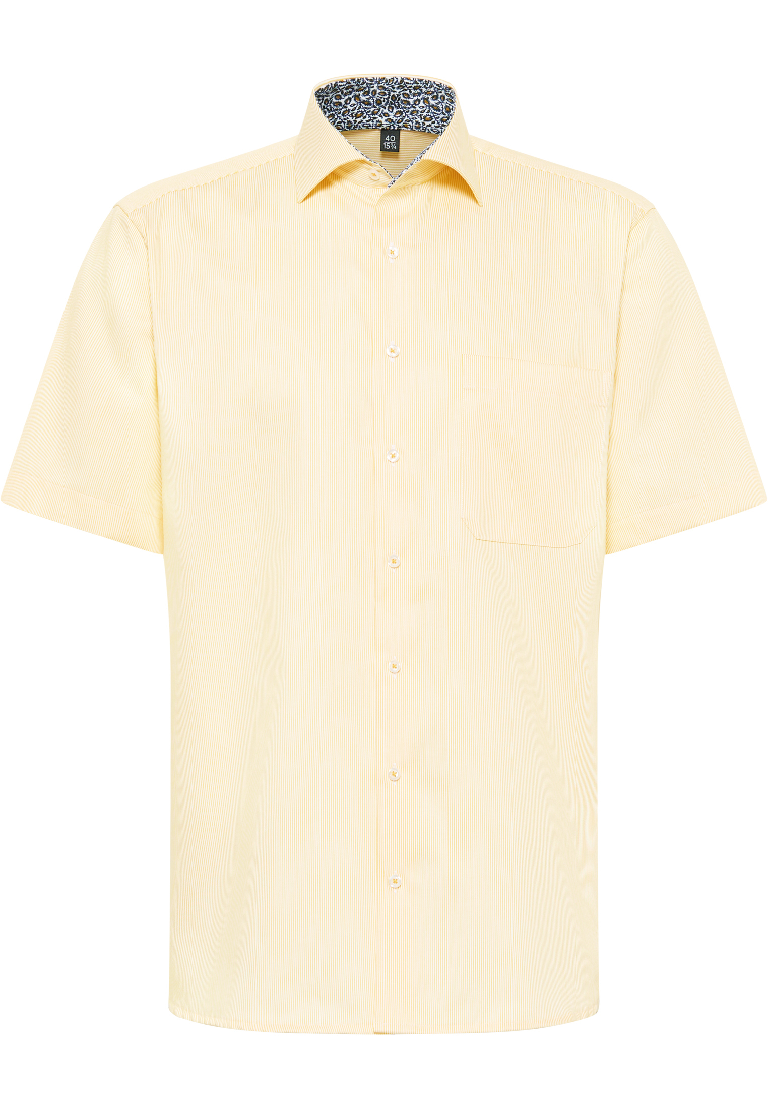 COMFORT FIT Shirt in yellow striped