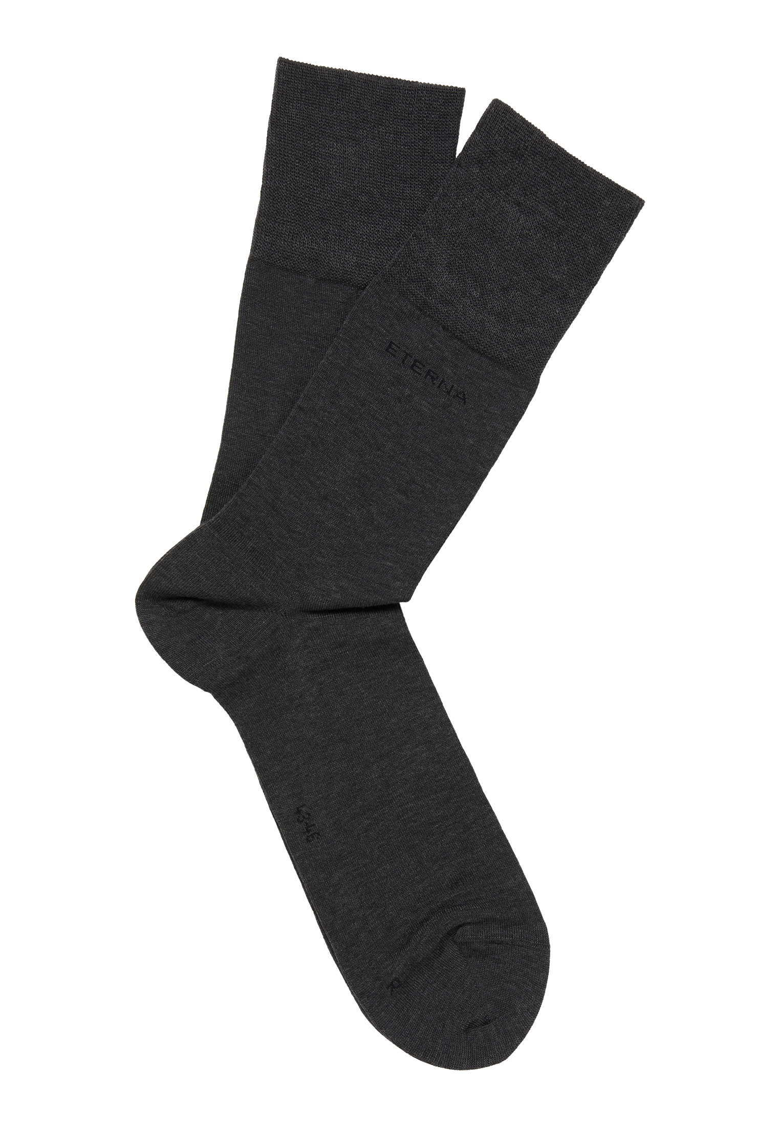 Socks in anthracite plain