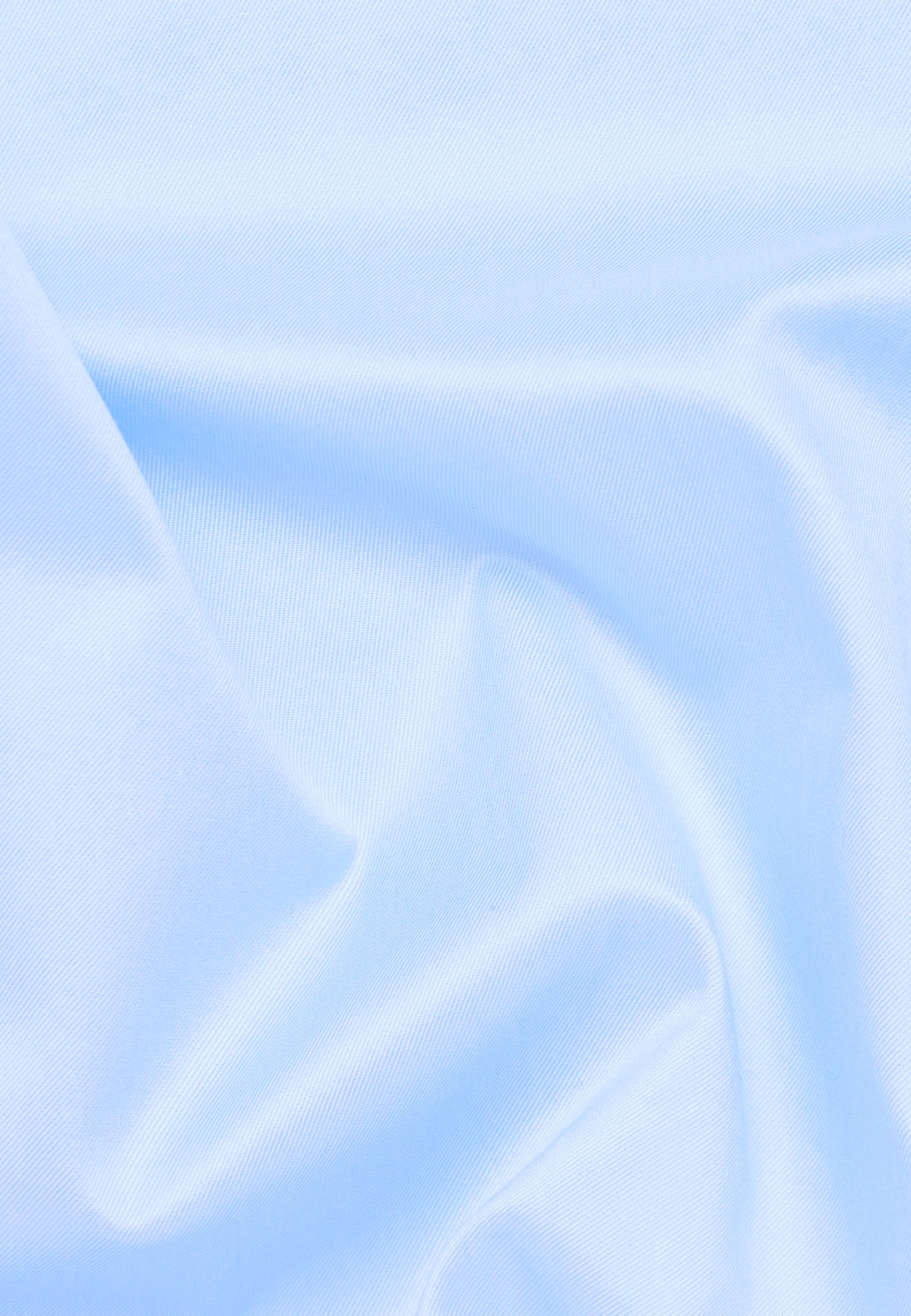 Soft Luxury Shirt Bluse in hellblau unifarben
