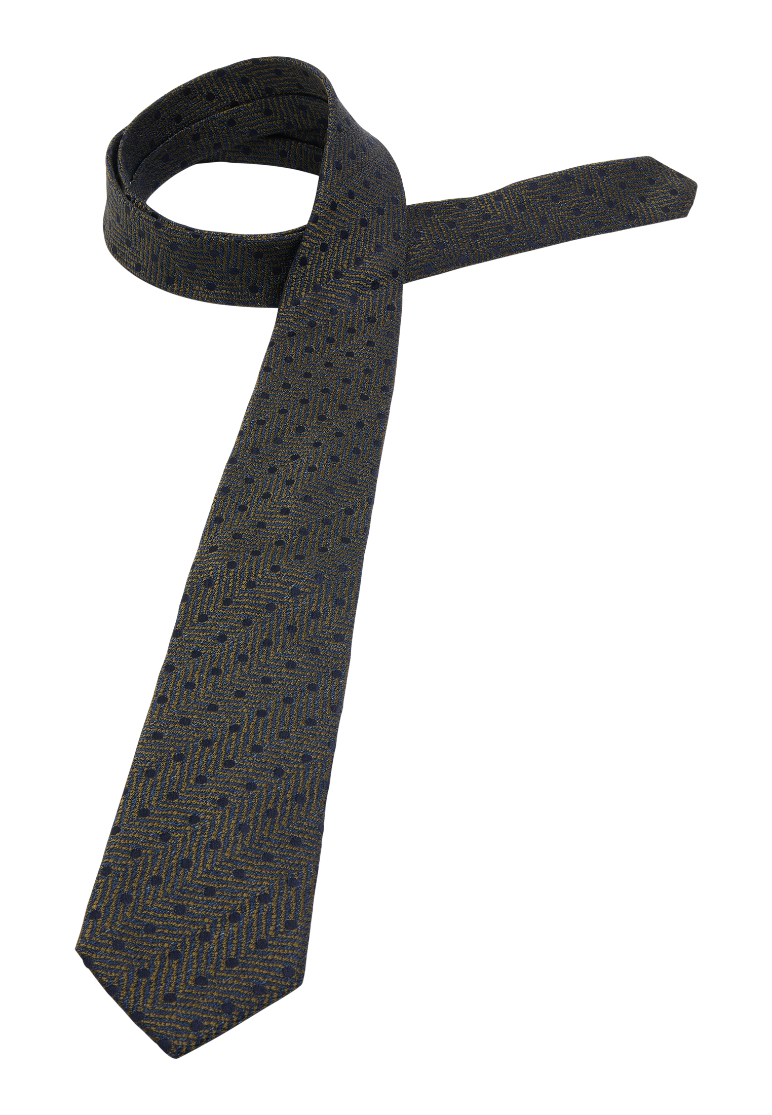 Krawatte in khaki strukturiert | khaki | 142 | 1AC01933-04-52-142