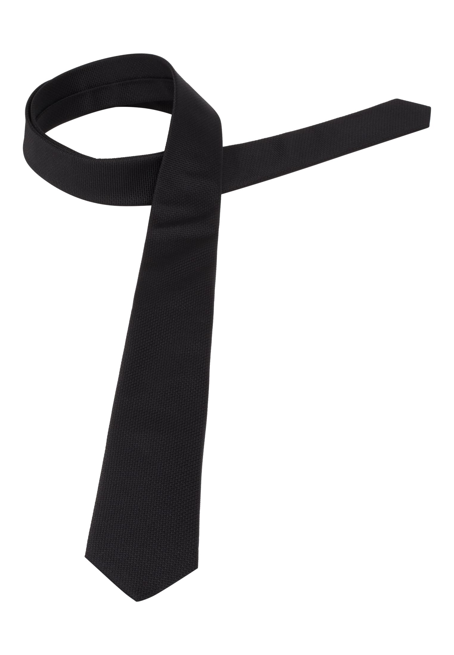 Krawatte in schwarz strukturiert | schwarz | 142 | 1AC01872-03-91-142