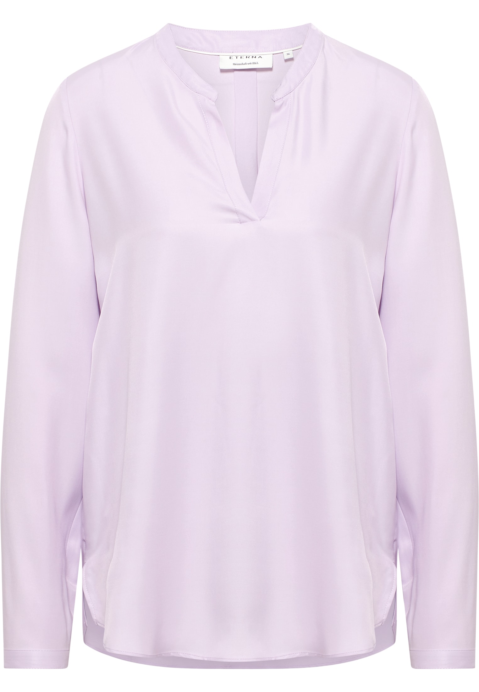 in orchid | unifarben | | 48 | Shirt Langarm 2BL04297-09-21-48-1/1 orchid Bluse Viscose
