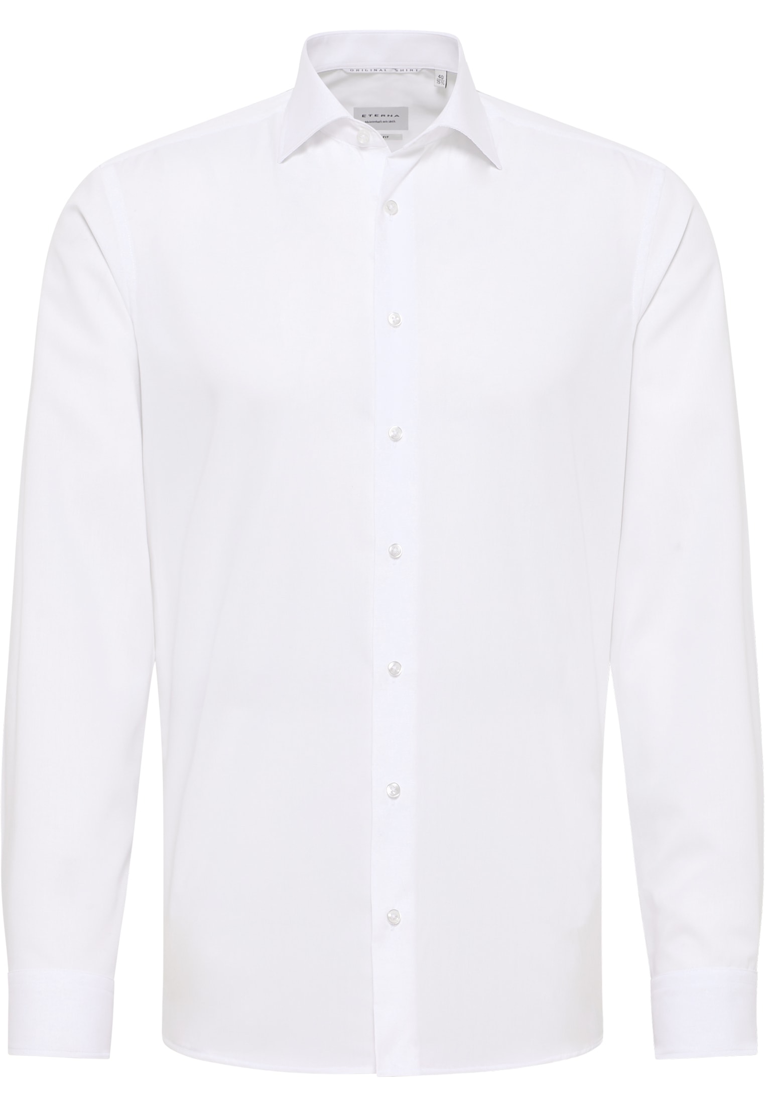 SLIM FIT Original Shirt in wit vlakte