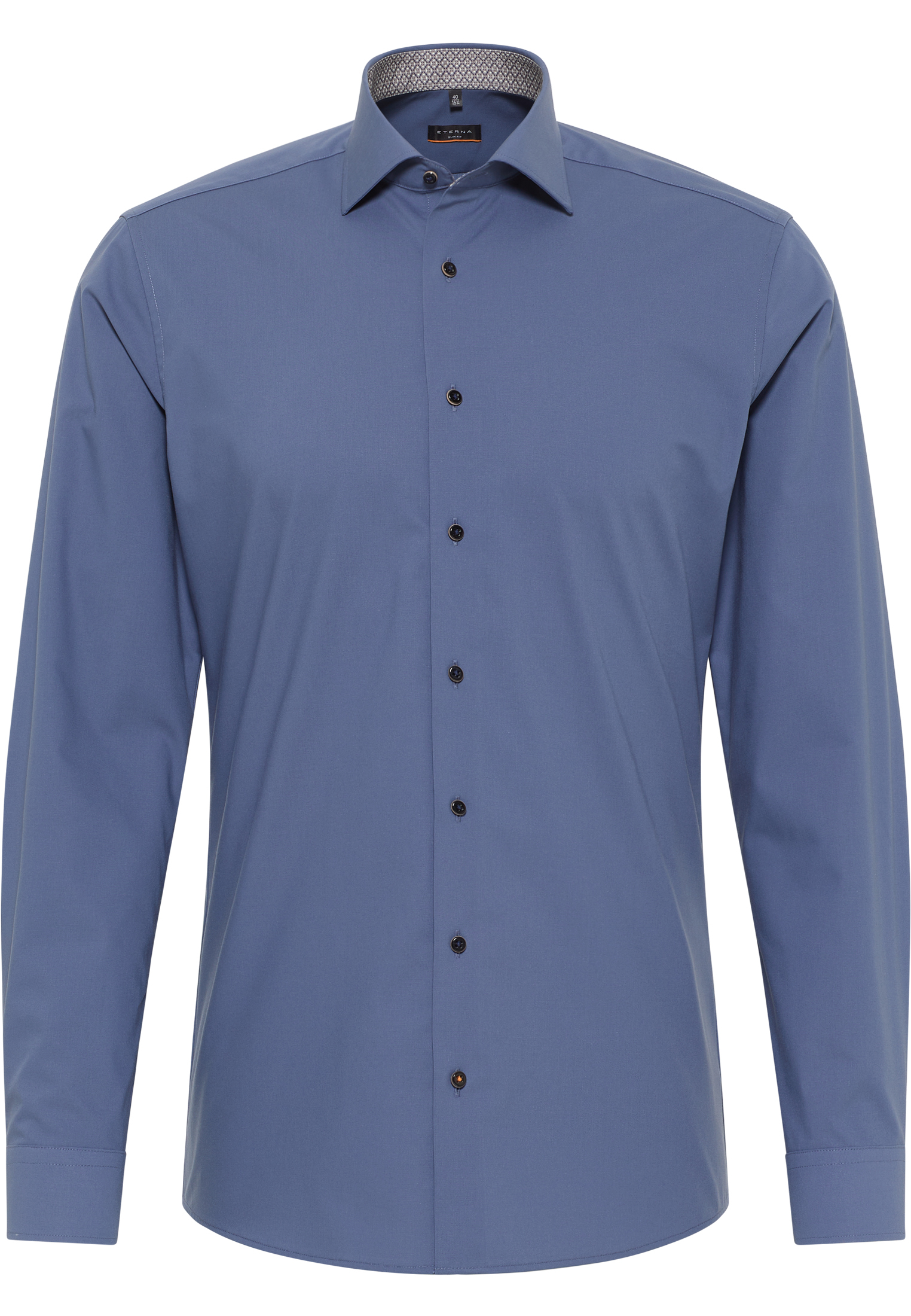 SLIM FIT Original Shirt in smoke blue plain