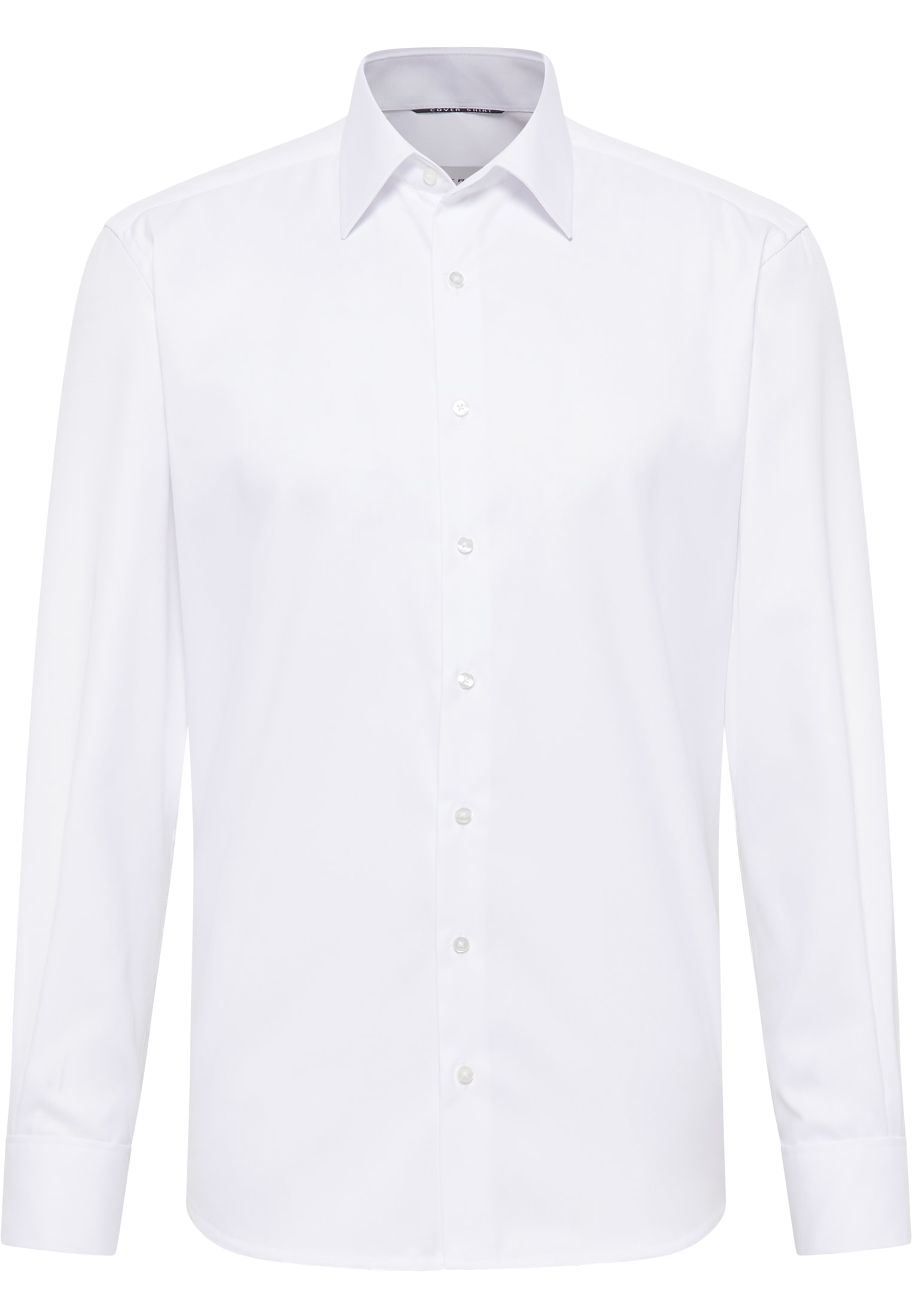 COMFORT FIT Cover Shirt blanc uni