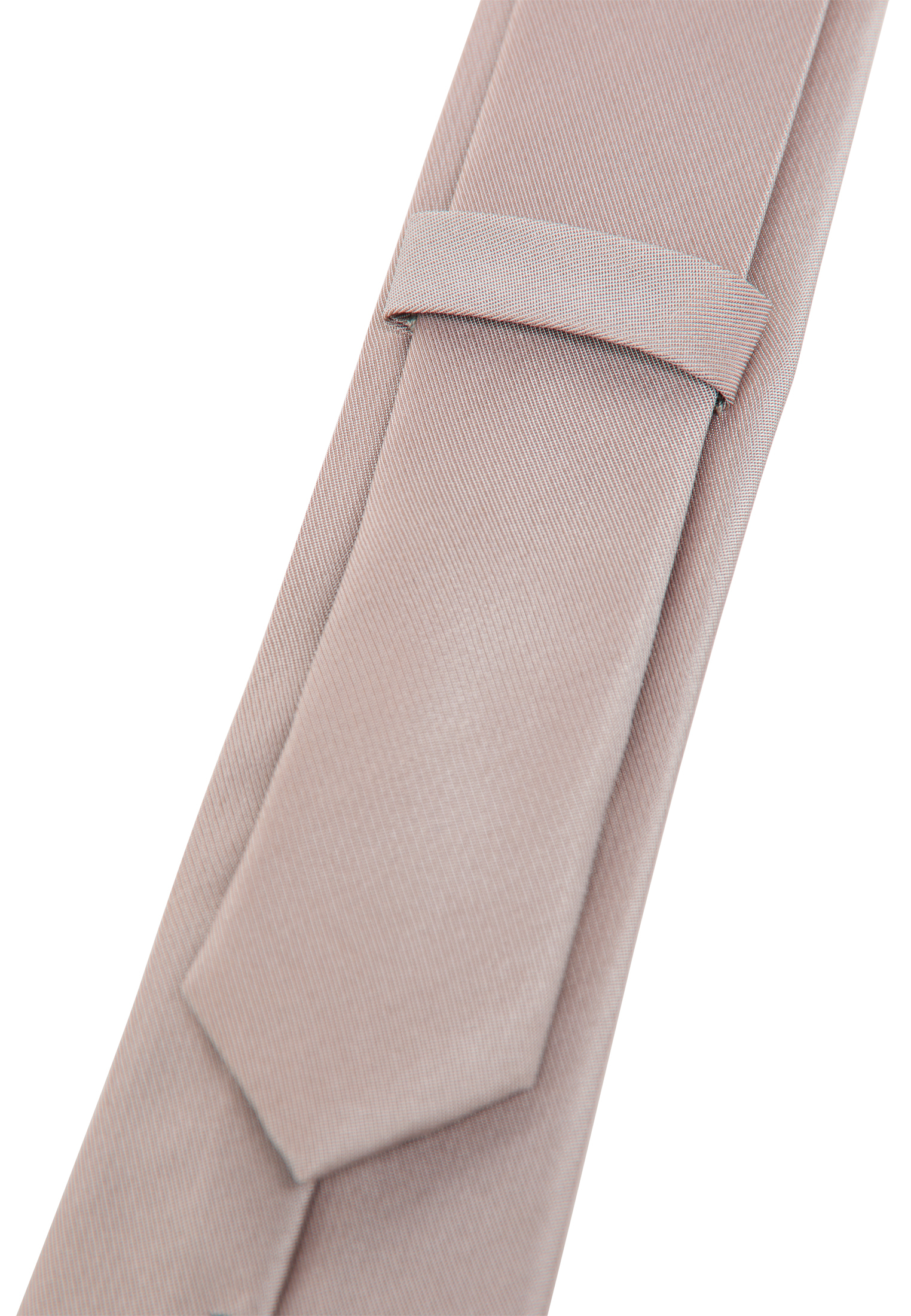 Tie in taupe plain