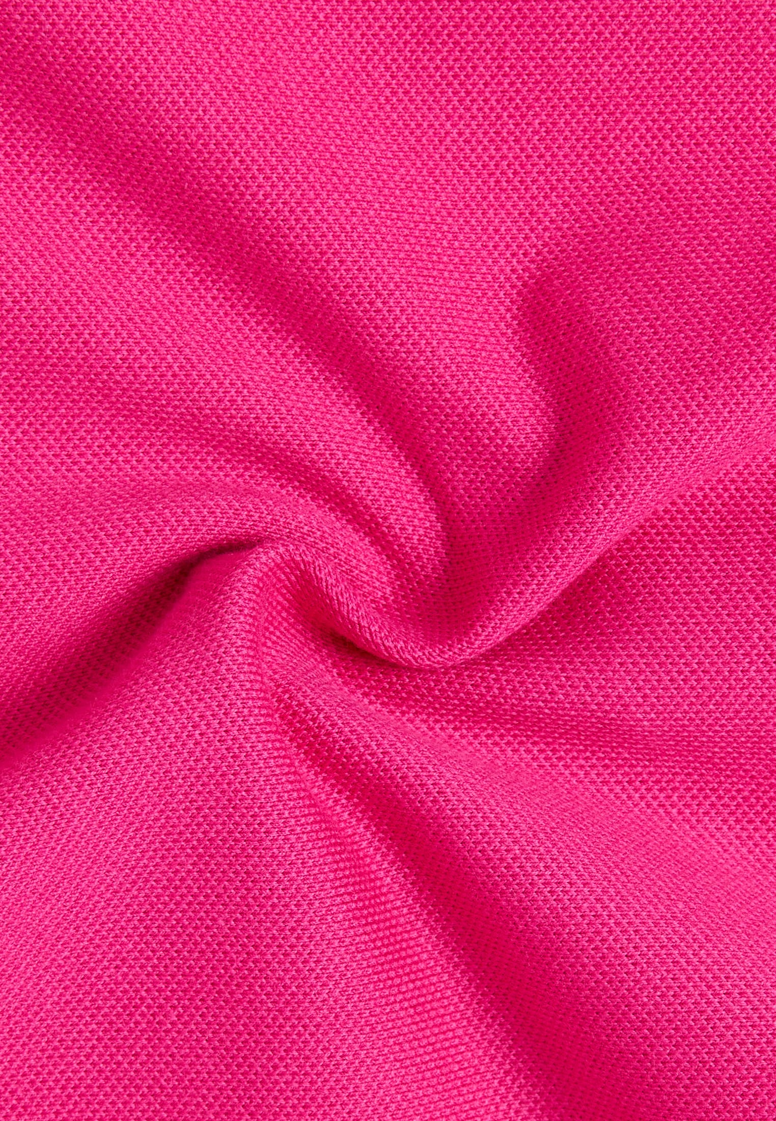 Poloshirt in pink unifarben