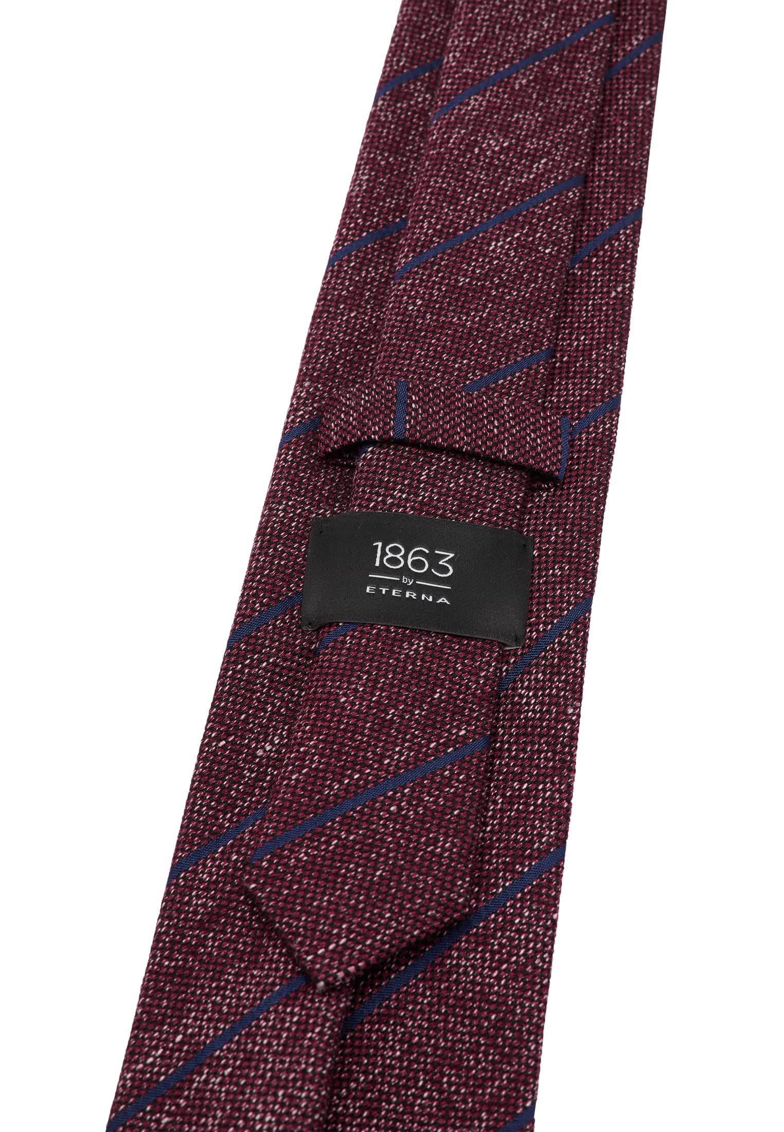 Tie in berry striped