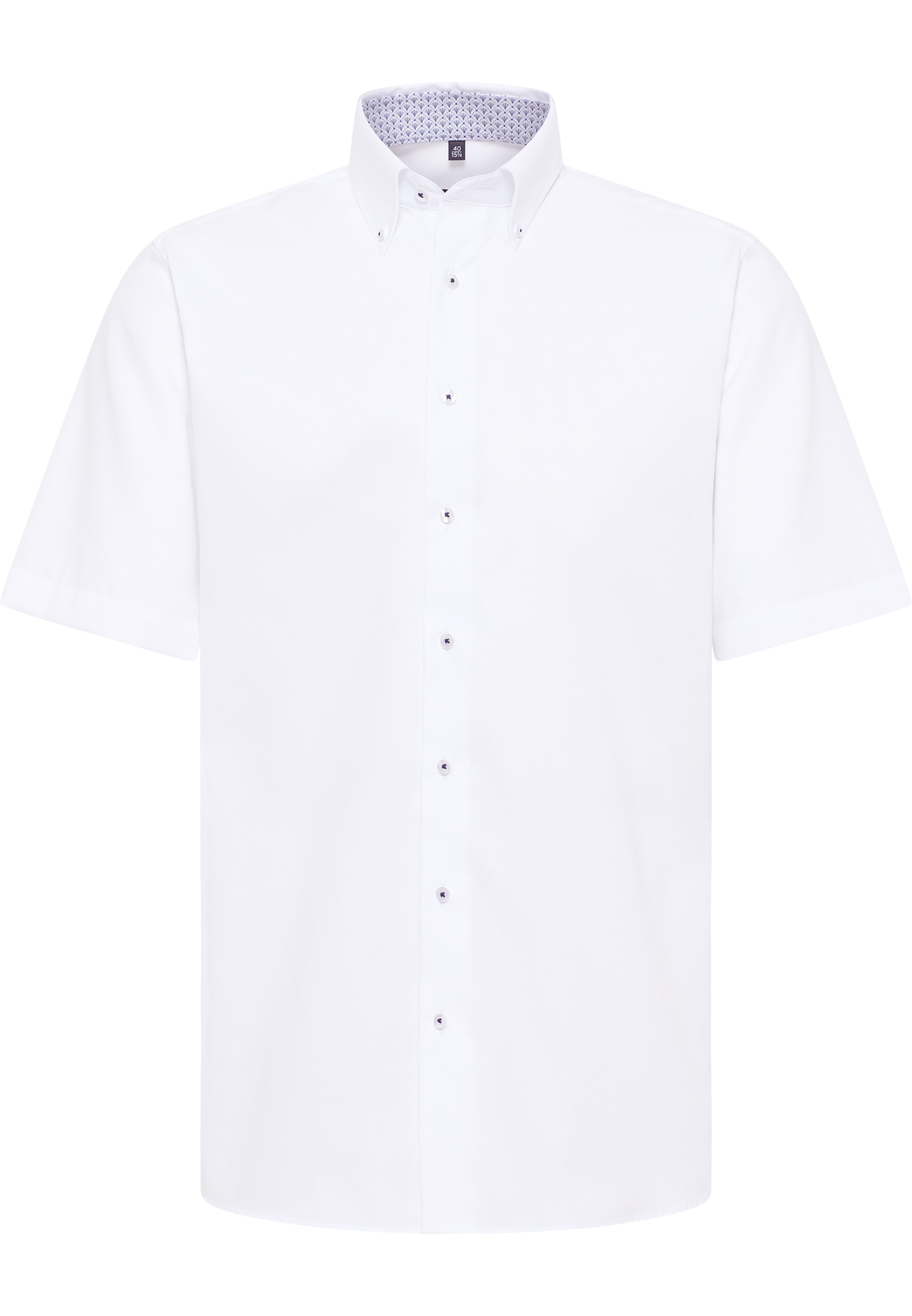 ETERNA plain Oxford short-sleeved shirt MODERN FIT