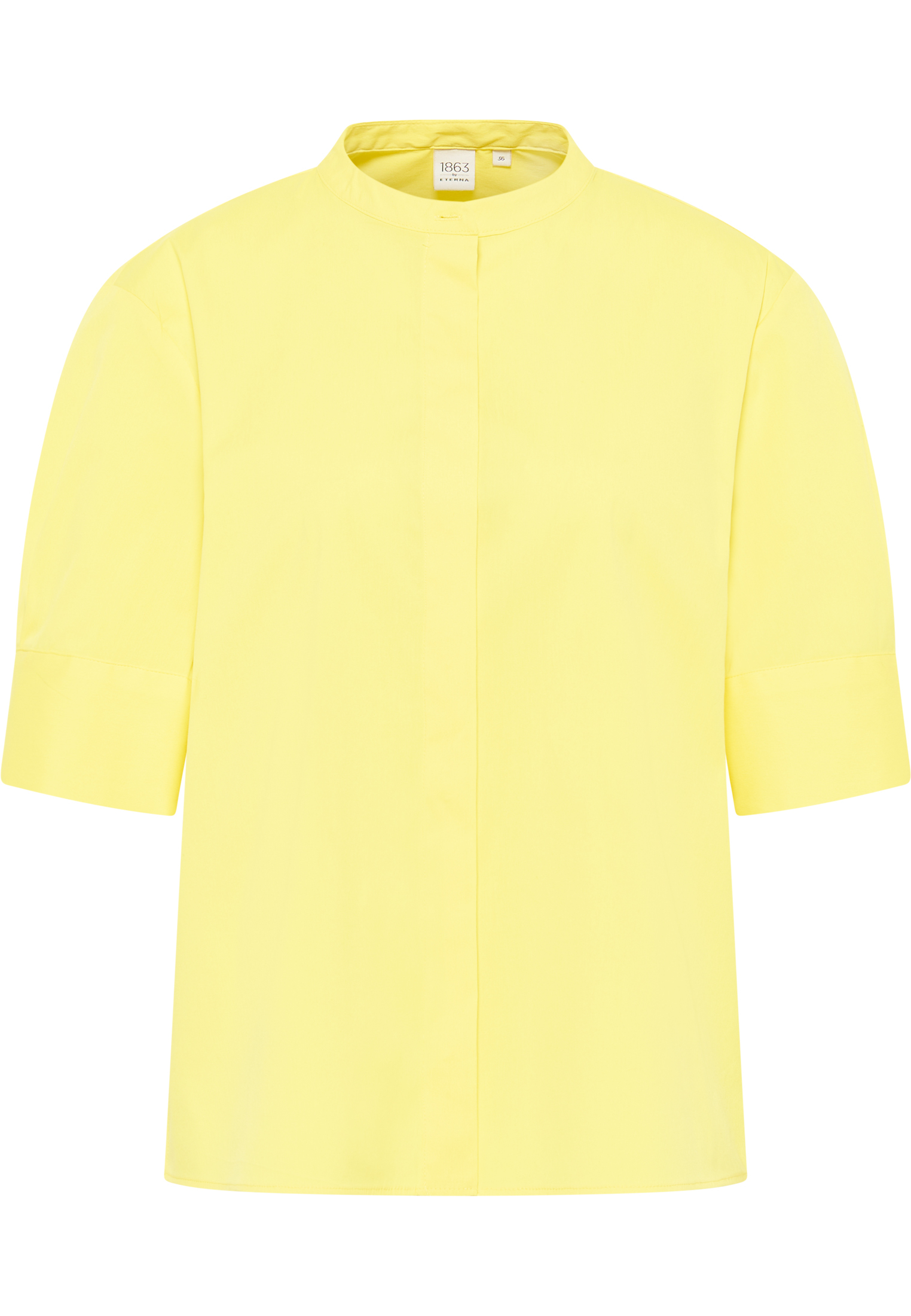 Signature Shirt Blouse in citroen vlakte