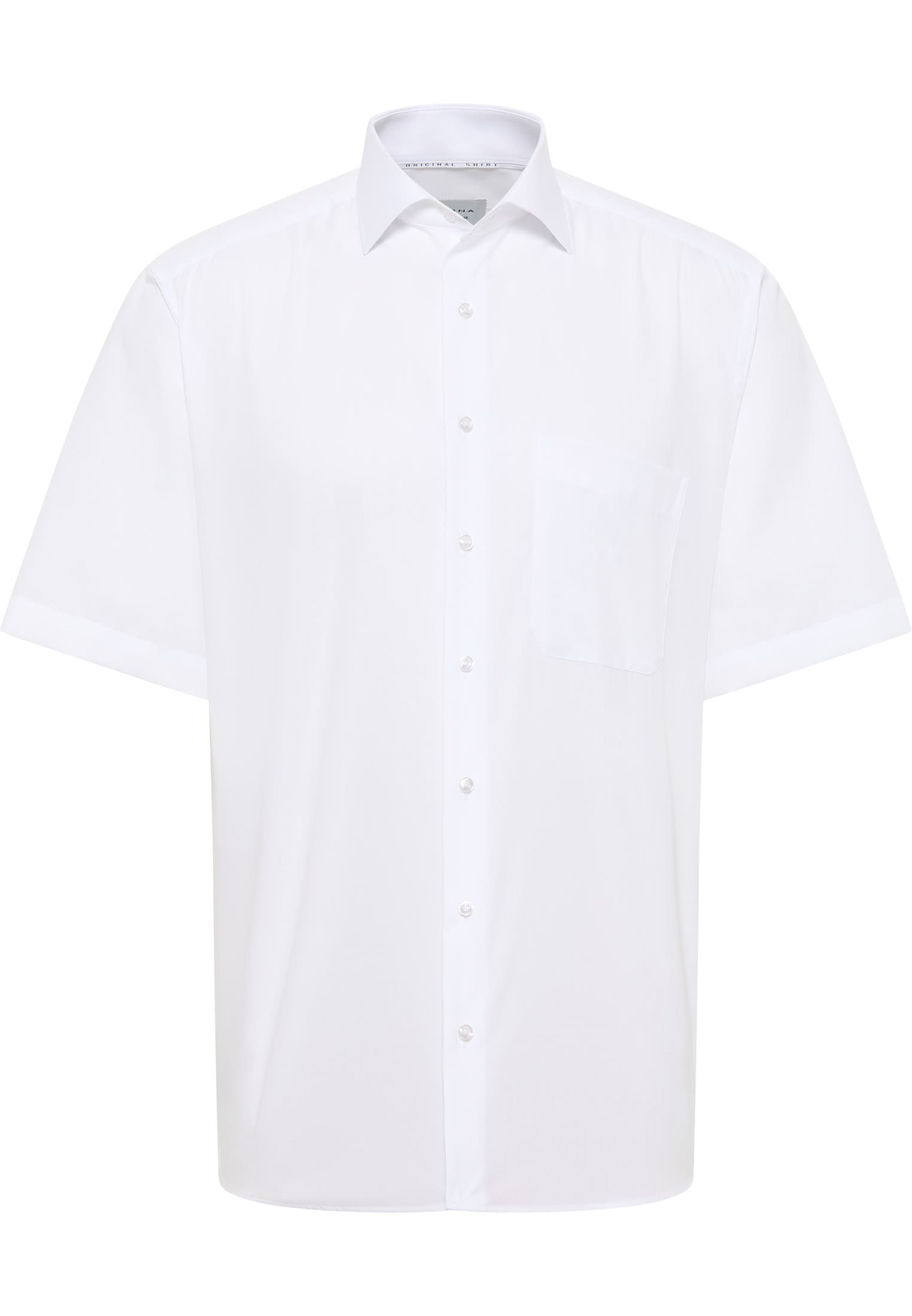 COMFORT FIT Original Shirt in wit vlakte